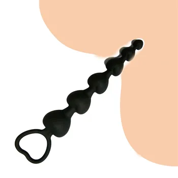 Silikon Anal Boncuk Seks Oyuncakları Butt Plug Topları Anal Boncuk Anüs Eğitmenler Prostat Masajı Yeni Başlayanlar için Erotik Samimi Ürünler