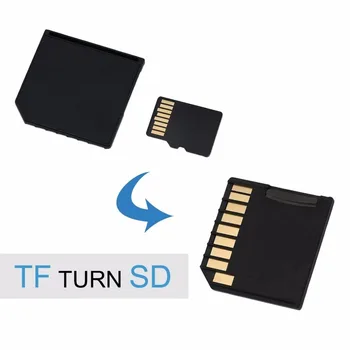 Taşınabilir Mini Kısa SDHC TF SD Kart Adaptörü Flash Sürücü MacBook Air için TF Kart Bellek Adaptörü Sürücü Güvenli Dijital Kart Adaptörü