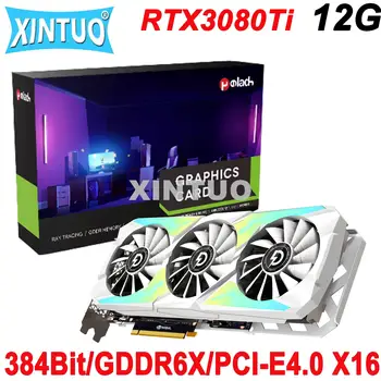 RTX 3080 Tİ Grafik Kartı 12GB GDDR6X 384Bit Oyun Ekran Kartı NVIDIA GeForce RTX3080Tİ 3DP + HDMI PCI-E4. 0 X16 HD Madencilik GPU