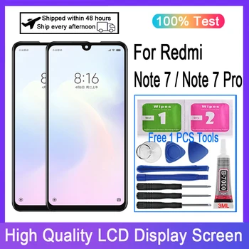 Orijinal Xiaomi Redmi İçin Not 7 LCD ekran dokunmatik ekran Digitizer Redmi İçin Not 7 Pro LCD Değiştirme