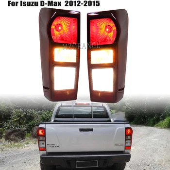 Halojen Arka Kuyruk İşık Isuzu D-Max Dmax 2012 2013 2014 2015 Arka Dönüş sinyal ışığı Stop Fren Lambası Araba Aksesuarları