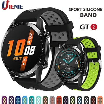 Için GT2 Pro Kayış Silikon Watchband için Huawei izle GT 2 GT 46mm / GT 2e / ONUR Sihirli Bant Spor bilezik 22mm Bileklik Correa