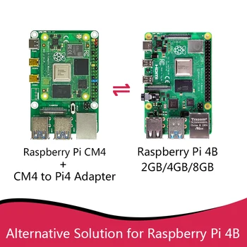ahududu Pi'ye alternatif 4B ARM 2GB 4GB 8GB,Ahududu Pi'ye dayalı CM4 ve genişletme kartı dönüştürülür Ahududu Pİ 4 Modülü B