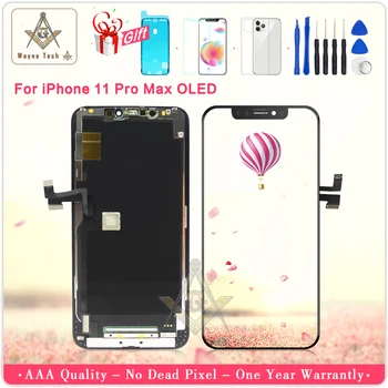 Iphone 11 Pro OLED 11 Pro Max OLED iPhone 11 LCD 3D Dokunmatik Ekran Değiştirme Ücretsiz Kargo Yüksek Kalite ile hediye