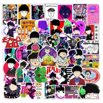 10/30/50 ADET Anime Mob Psiko 100 Çıkartmalar Klasik Graffiti Çıkartmaları DIY Dizüstü Buzdolabı Bavul Dizüstü Telefon Sticker Çocuk Oyuncak