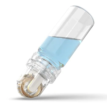 Hydra Rulo 64 Pins Mikro titanyum iğne ipuçları cilt bakım iğneleri cilt bakımı Anti-aging beyazlatma şişe rulo serum yeniden kullanılabilir