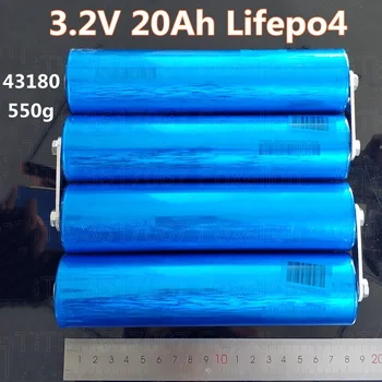 2000 döngü Silindirik Lifepo4 3.2 V 20Ah Lityum pil paketi için dıy ebike 12V 24v pil değil 38120 45120 + vidalar + sekmeler